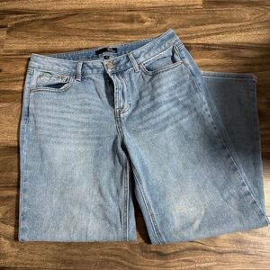 1822 Denim Light Blue Straight Leg Jeans